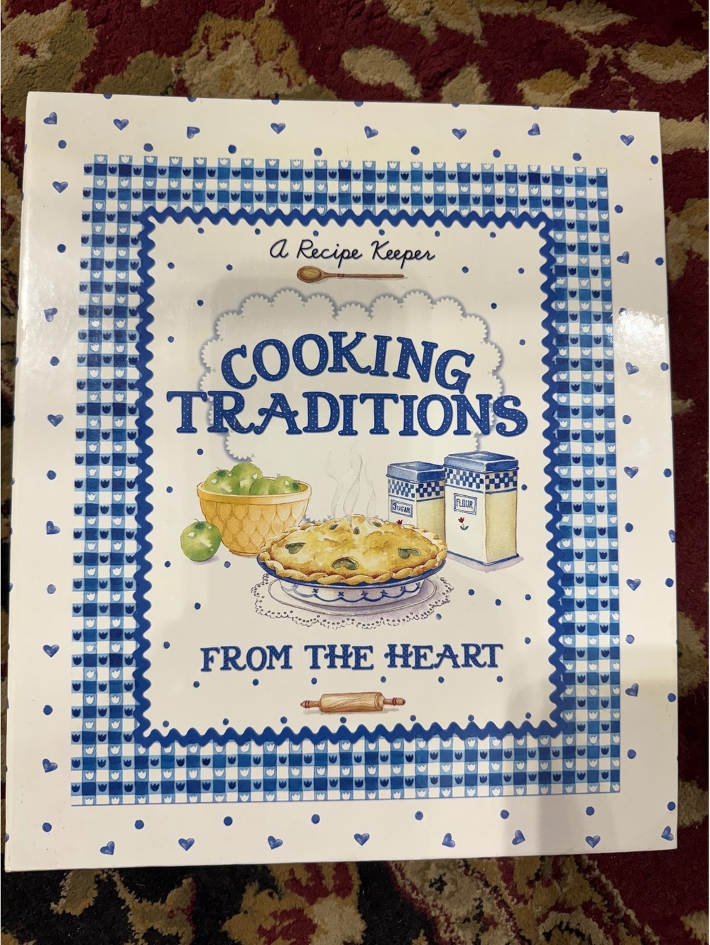 Cooking Traditions from the Heart Recipe Keeper Binder Magnets NOS